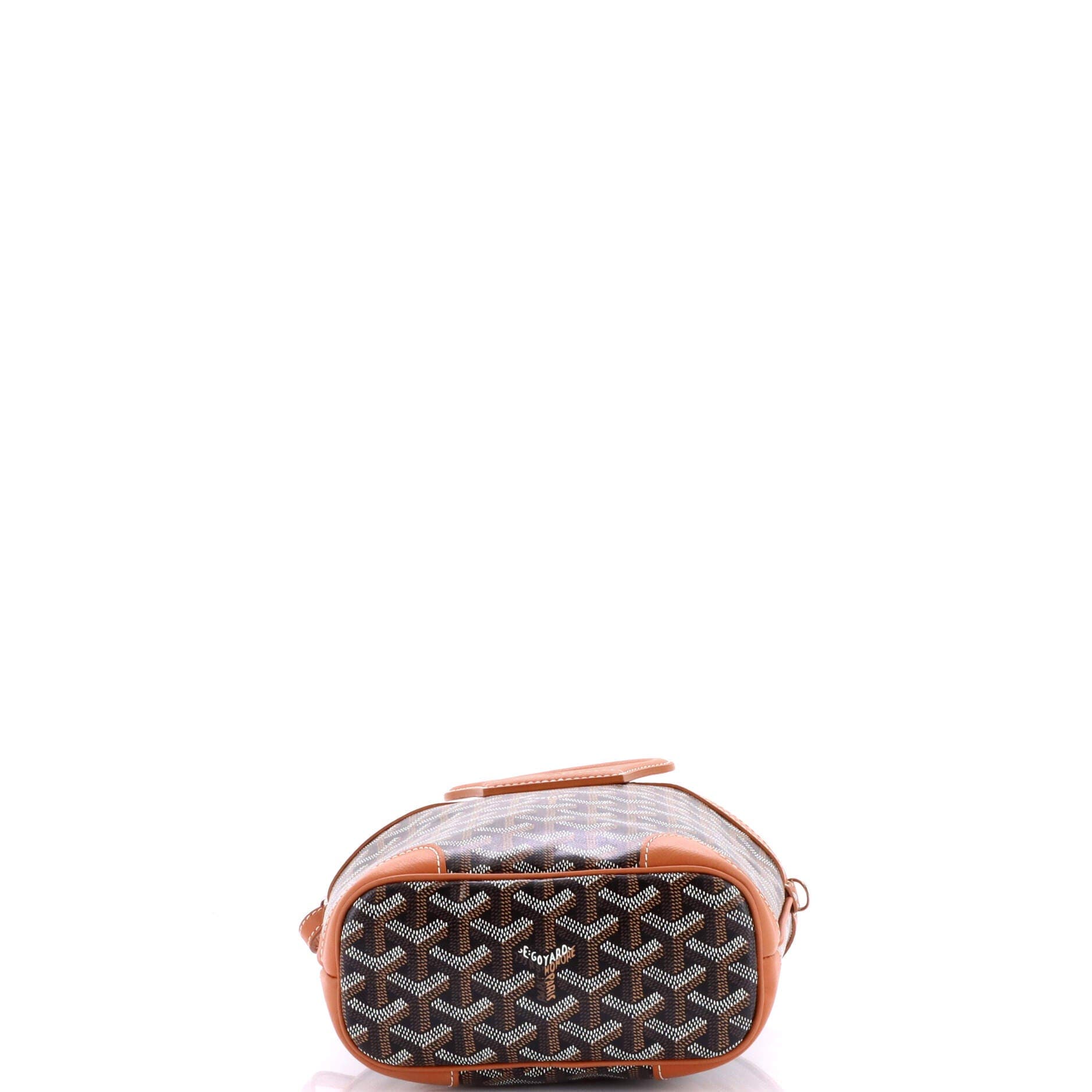 Pre-Owned Goyard Beluga Bag Coated Canvas Mini, Alternate, color, Brown