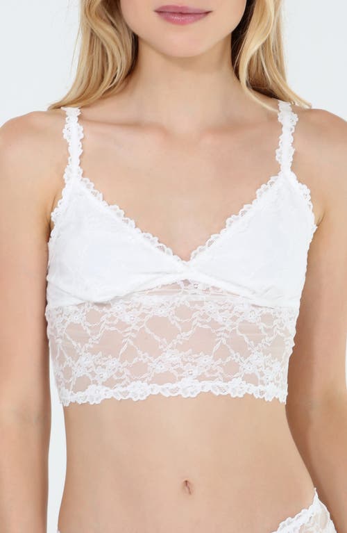 Honeydew Maria Lace Longline Bralette In Multi