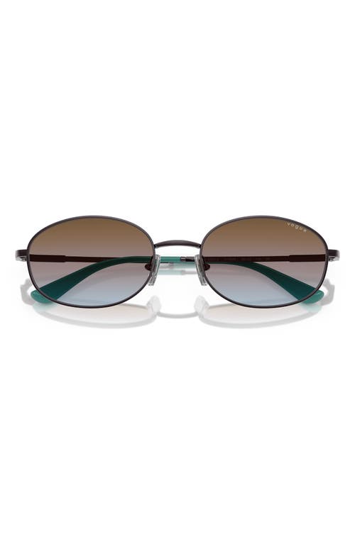 Vogue 56mm Oval Sunglasses In Pink