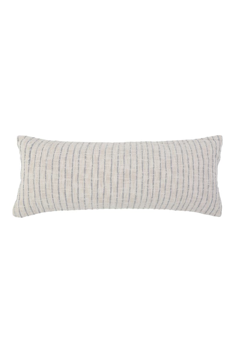 Jojo Lumbar Accent Pillow, Main, color, IVORY/ BLUE GREY