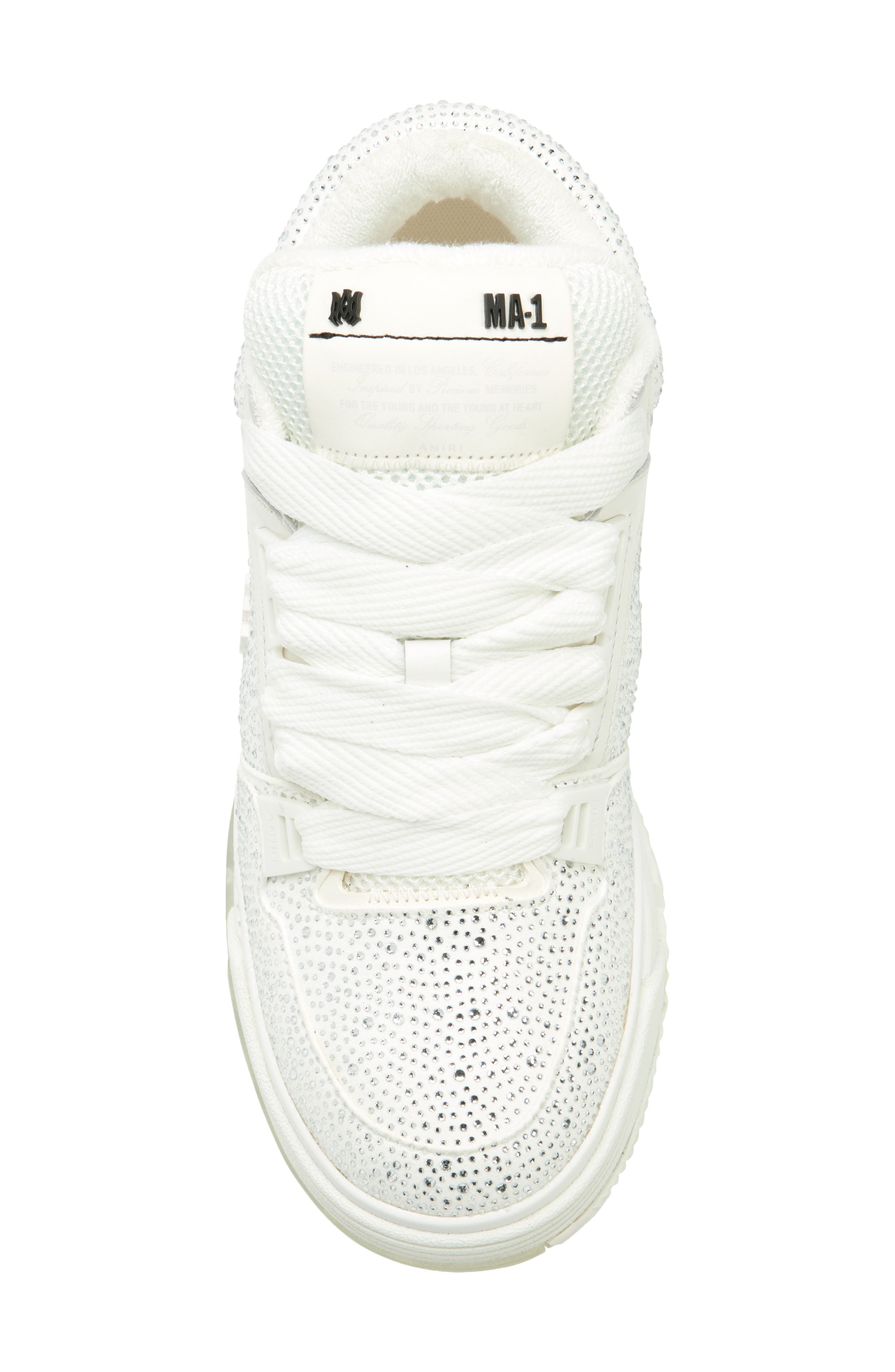 AMIRI Crystal MA-1 Platform Sneaker, Alternate, color, 