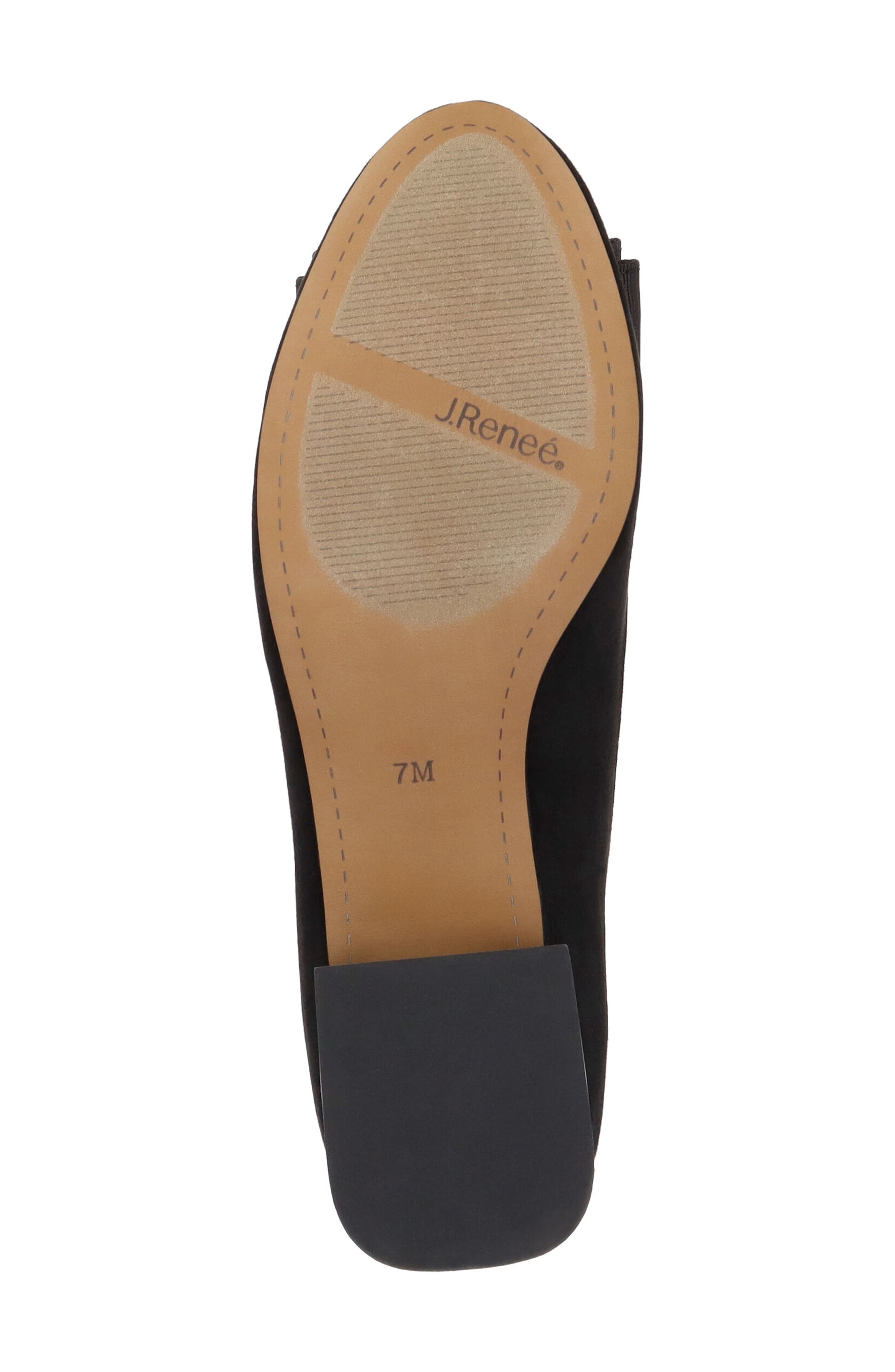 J. Reneé Kori Block Heel Pump, Alternate, color, Black/ Brown Print Calf Hair