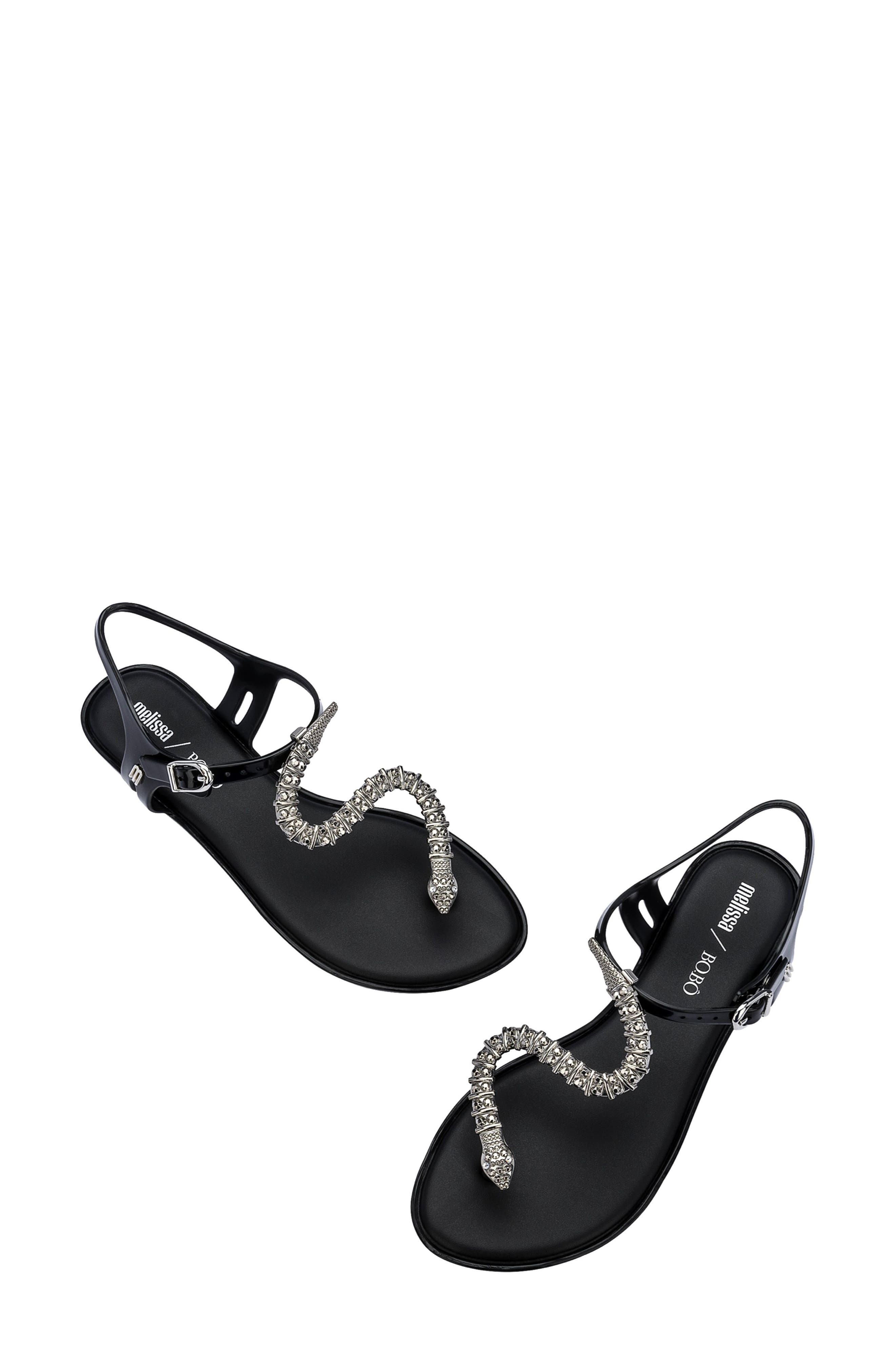 Melissa Solar Bo Bo Sandal, Alternate, color, 