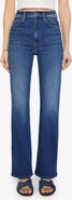 MOTHER The Bookie Sneak High Waist Wide Leg Jeans