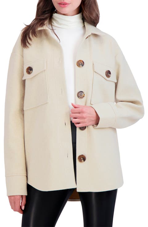 Faux Wool Shacket