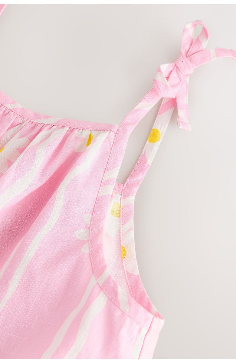 NEXT Kids' Floral Print Cotton Sundress, Alternate, color, Pink