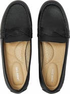 Lands' End Comfort Leather Slip On Loafer Shoes