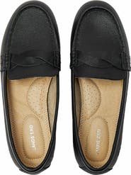 Lands' End Comfort Leather Slip On Loafer Shoes