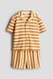  Yellow/White Striped