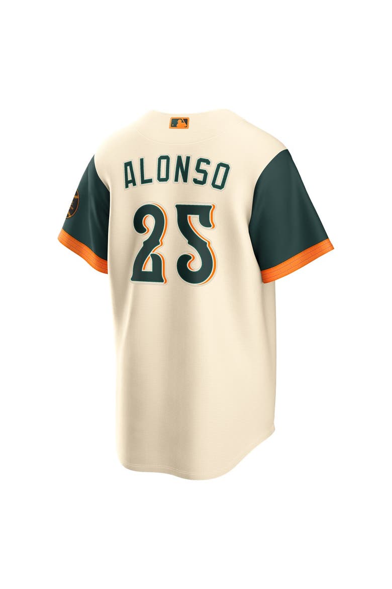 Men's Nike Pete Alonso Cream Baltimore Orioles 2026 City Connect Stadium Jersey, Alternate, color, Cream
