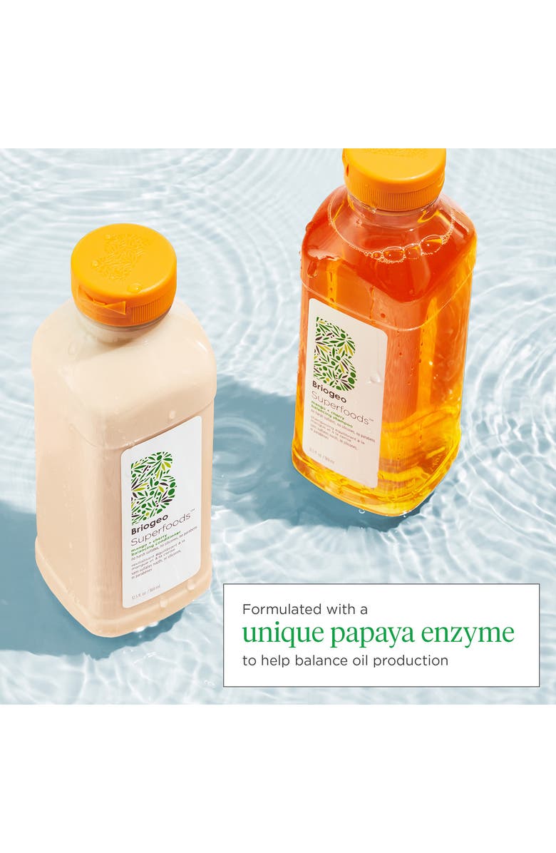 Briogeo Superfoods<sup>™</sup> Mango + Cherry Balancing Shampoo & Conditioner Set $60 Value, Alternate, color, 