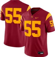Nike Men's Nike #55 Cardinal USC Trojans Home Game Jersey