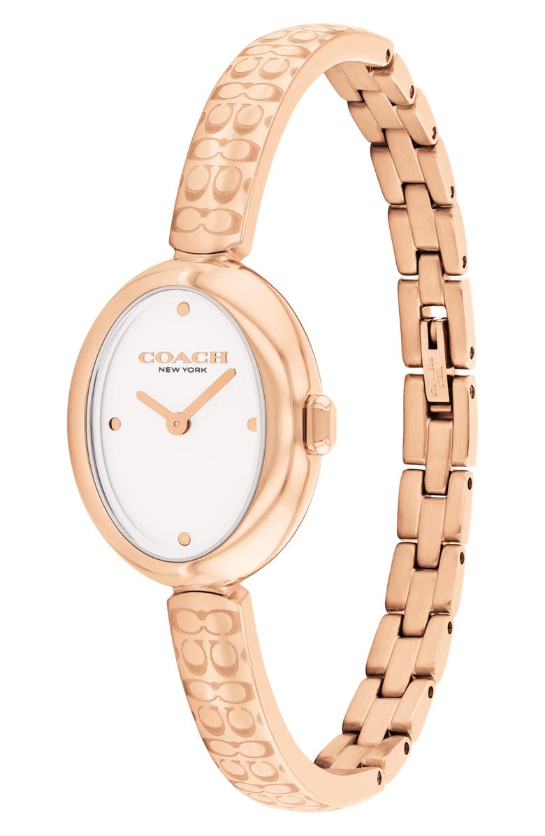 COACH Sammy Bracelet Strap Watch, Alternate, color, White