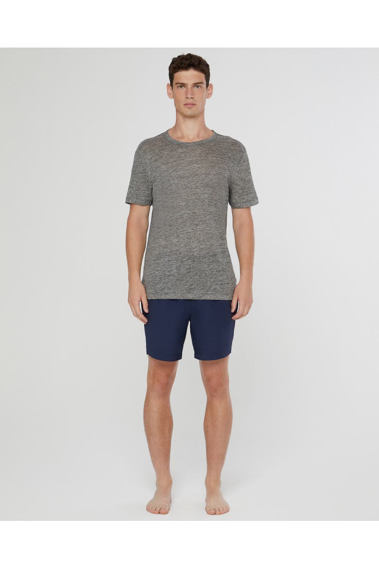 Chad Linen Tee, Alternate, color, HEATHER GREY