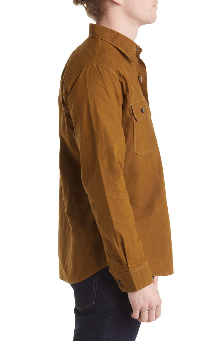 Alton Lane Cooper Dry Waxed Cotton Shirt Jacket, Alternate, color, 