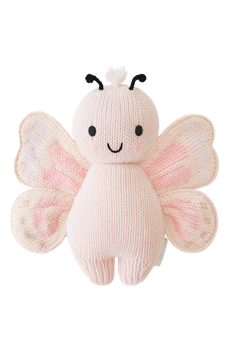 cuddle+kind Butterfly Stuffed Animal, Main, color, Pink