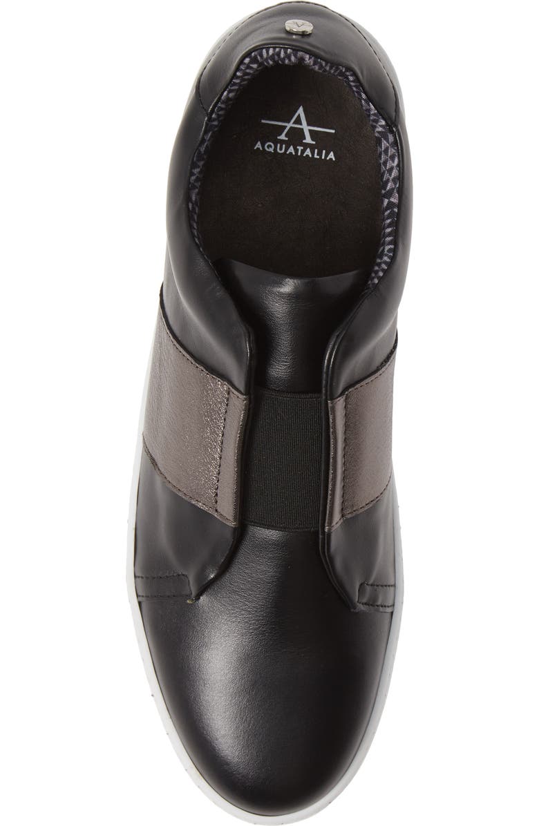 Aquatalia Alexis Weatherproof Slip-On Sneaker, Alternate, color,