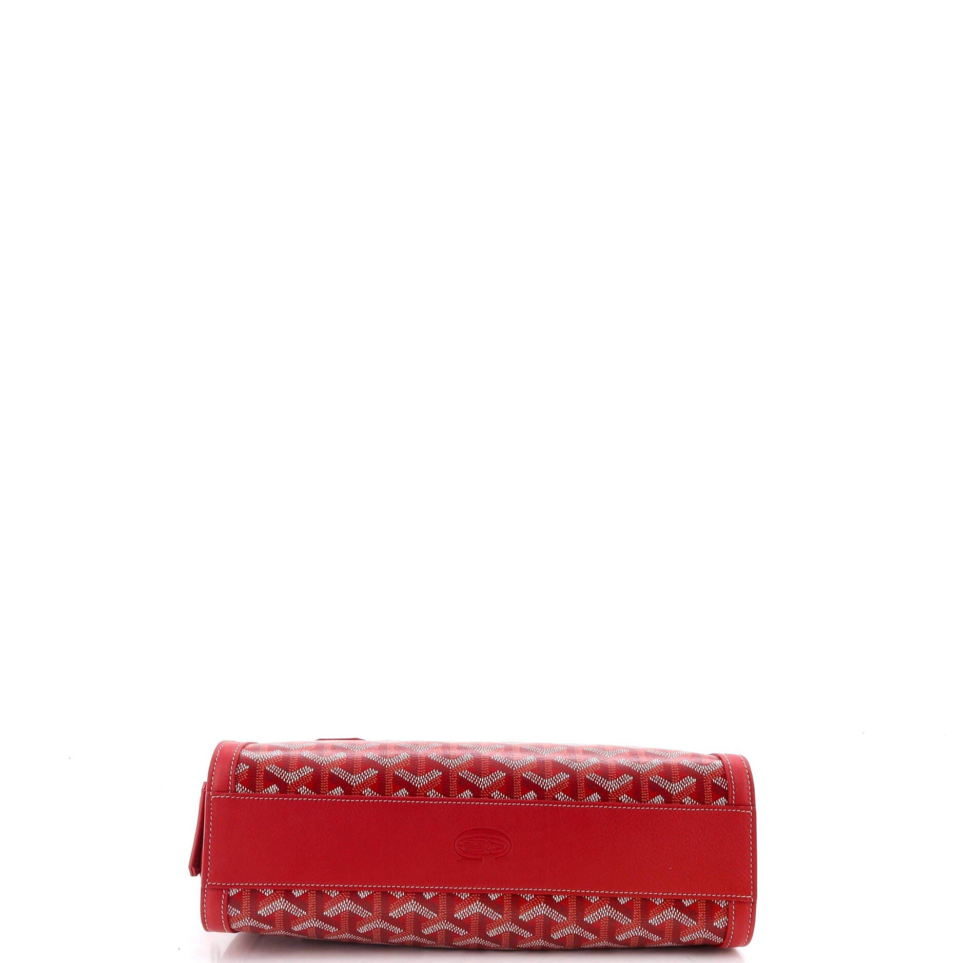 Bonbonniere Bag Coated Canvas, Alternate, color, Red