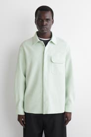 COS Boiled-Wool Overshirt