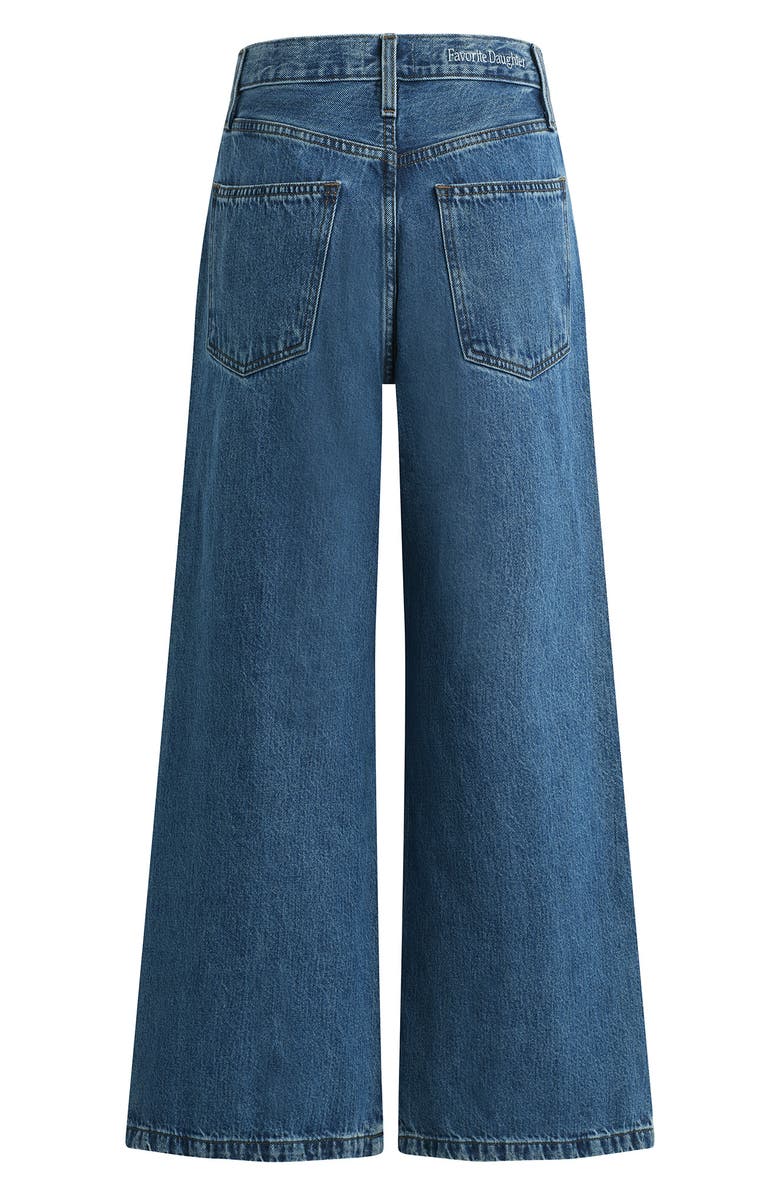 Favorite Daughter The Masha Super High Waist Crop Wide Leg Jeans, Alternate, color, Montreal