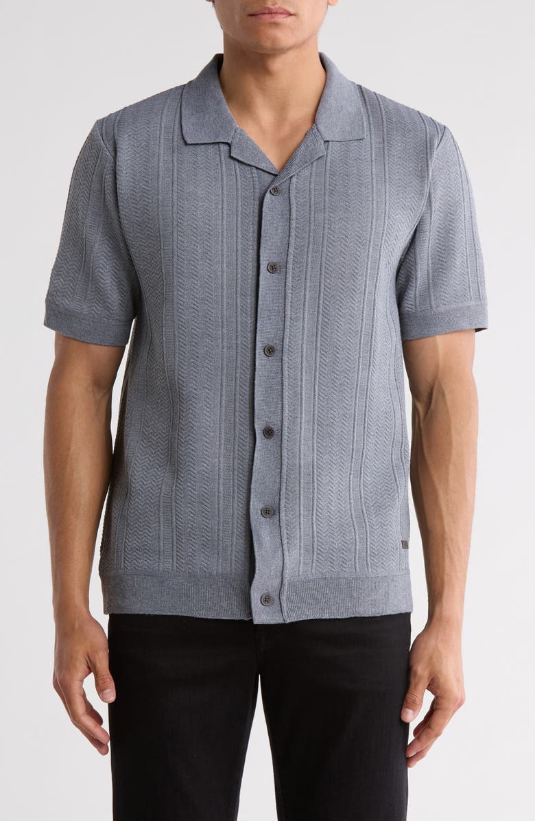 Buffalo Jeans Walsh Short Sleeve Button-Up Shirt, Main, color,