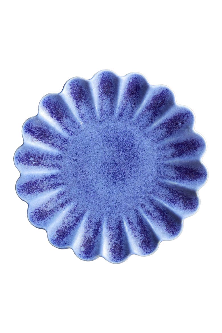 Dhalia Stoneware 4-Piece Salad Plate Set, Alternate, color, Blue