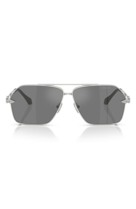 63mm Pilot Sunglasses
