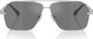 Versace 63mm Pilot Sunglasses