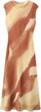 MANGO Printed A-Line Dress