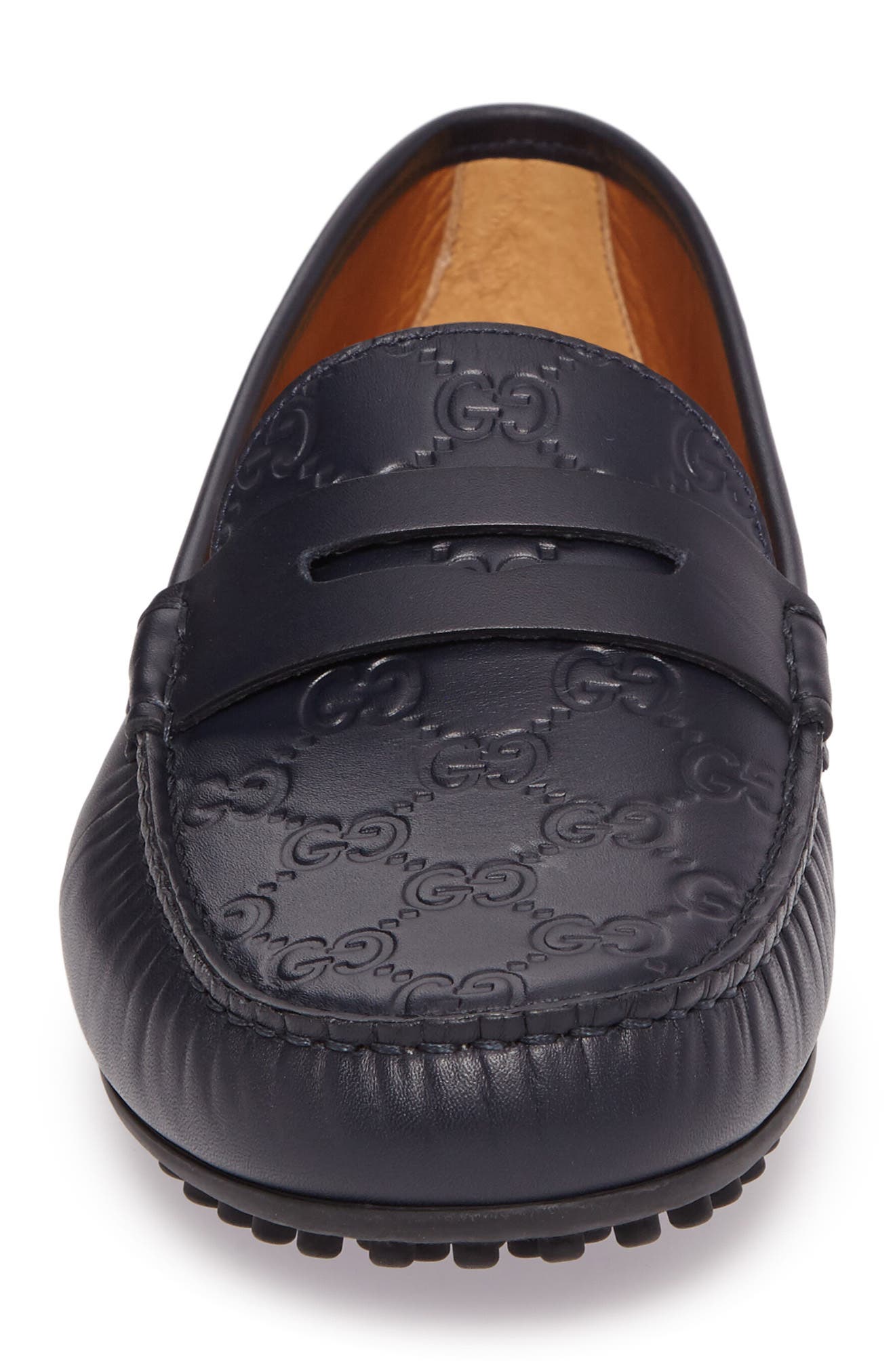 Gucci Kanye GG Embossed Driving Shoe, Alternate, color, 