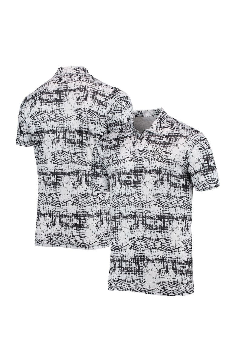 ANTIGUA Men's Antigua Black Chicago White Sox Vivid Polo, Main, color, Black