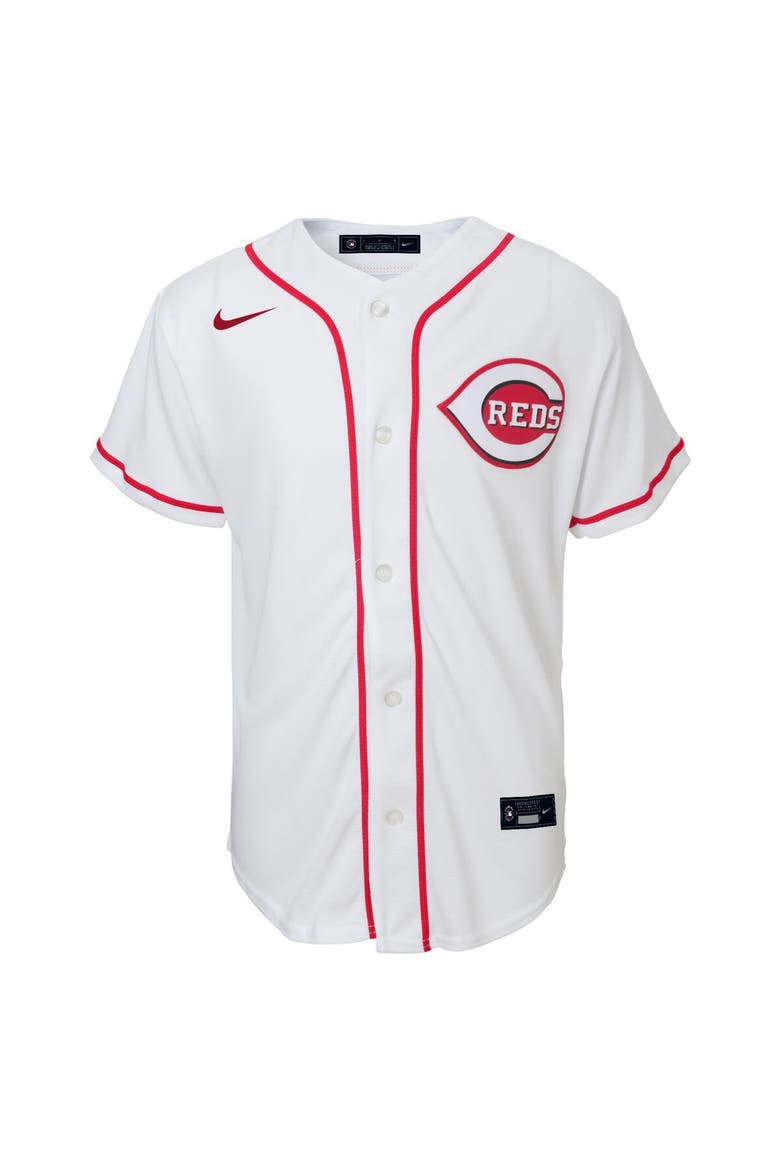Toddler Nike Elly De La Cruz White Cincinnati Reds Home Replica Jersey, Alternate, color, White