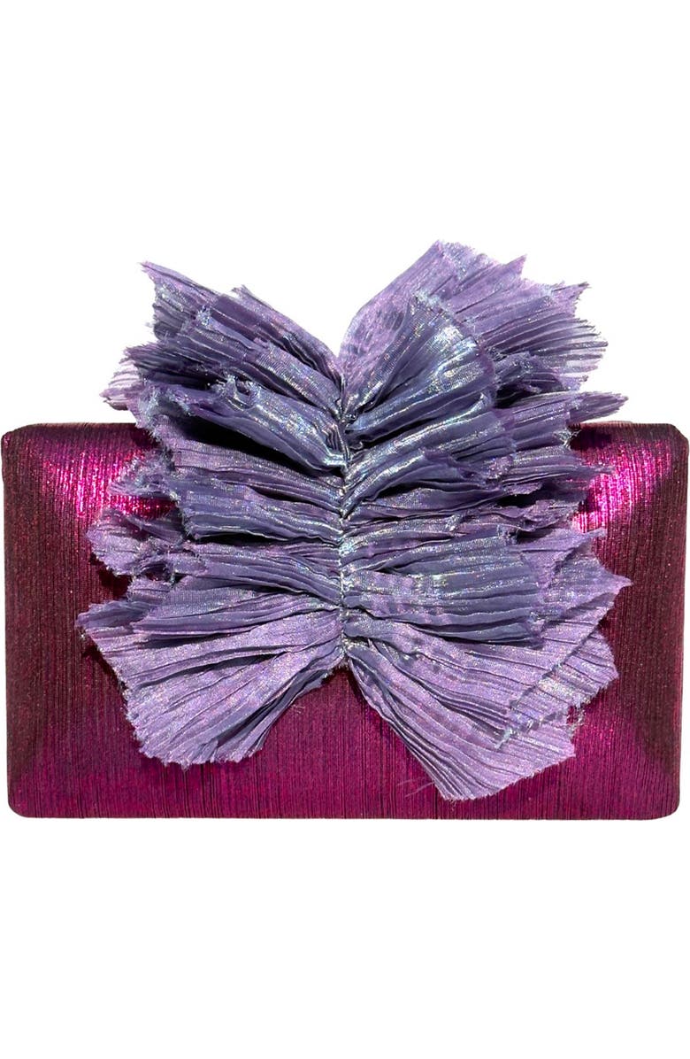 Simitri Orchid Angel Clutch, Main, color, Orchid