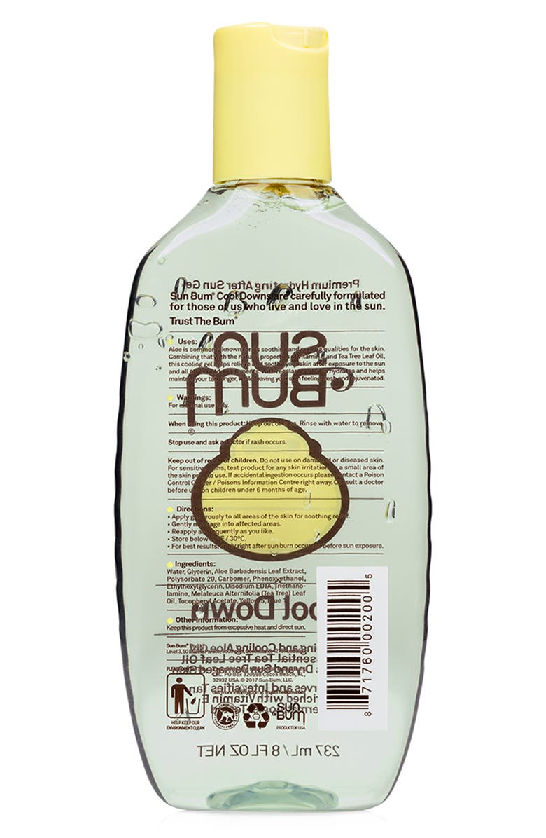 Sun Bum Aloe Vera & Vitamin E Cool Down Hydrating After Sun Gel - 8 oz., Alternate, color,