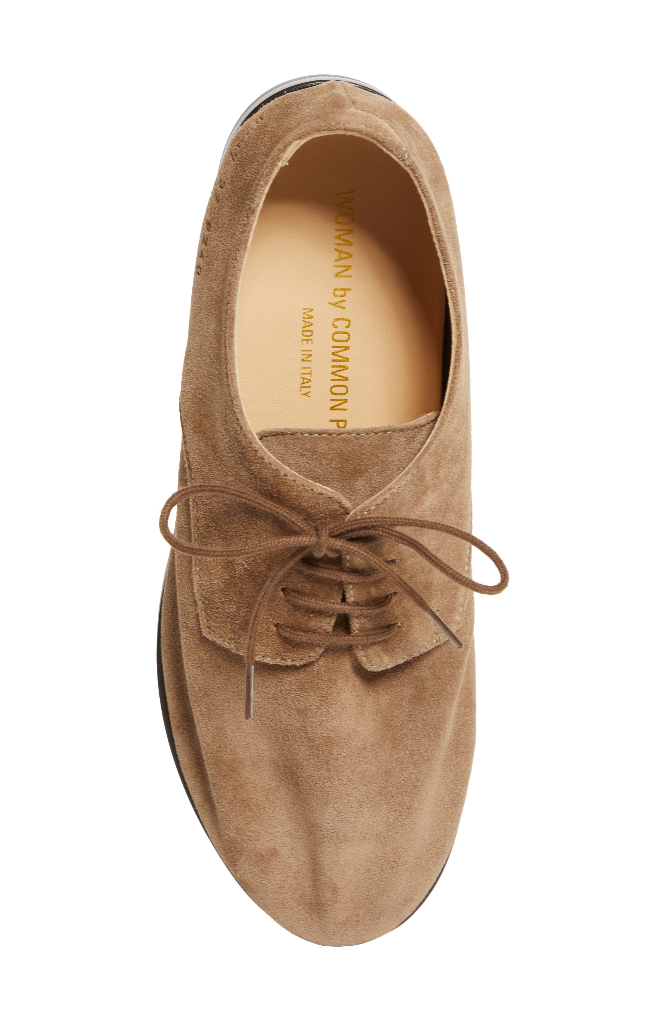 Common Projects Soft Plain Toe Derby, Alternate, color, 0240 Taupe