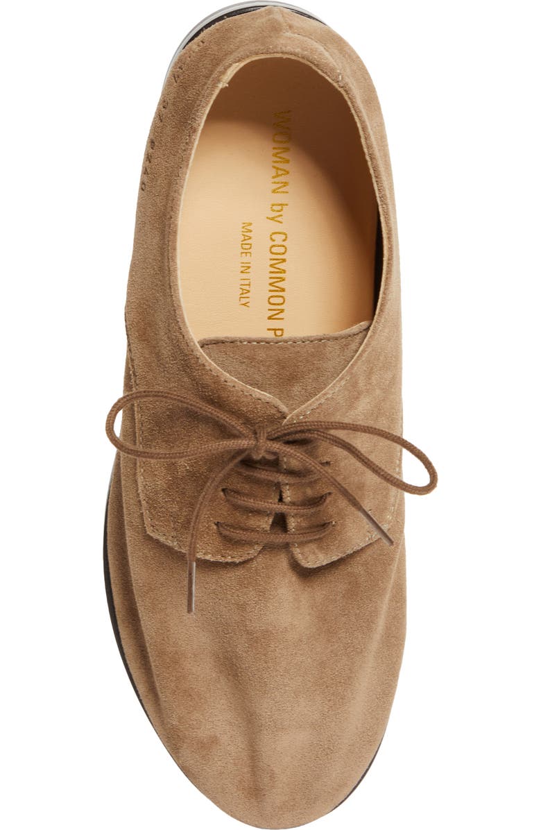 Common Projects Soft Plain Toe Derby, Alternate, color, 0240 Taupe