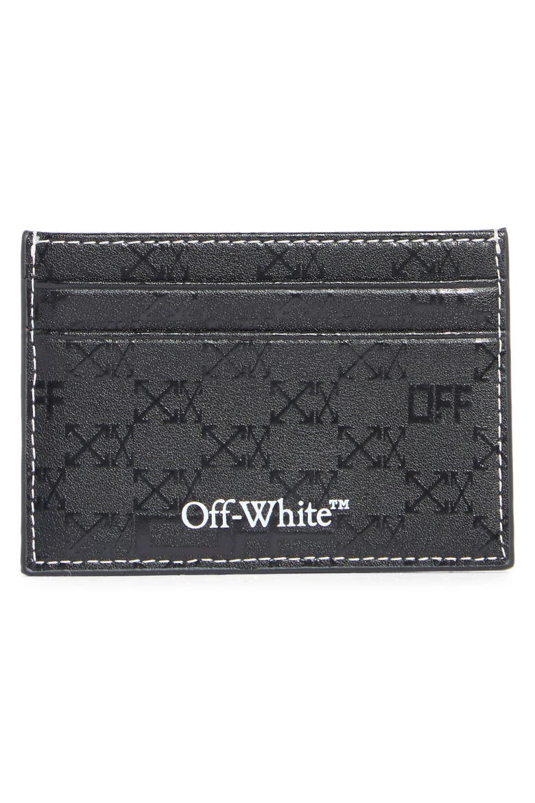 Classic Leather Card Holder, Alternate, color, BLACK