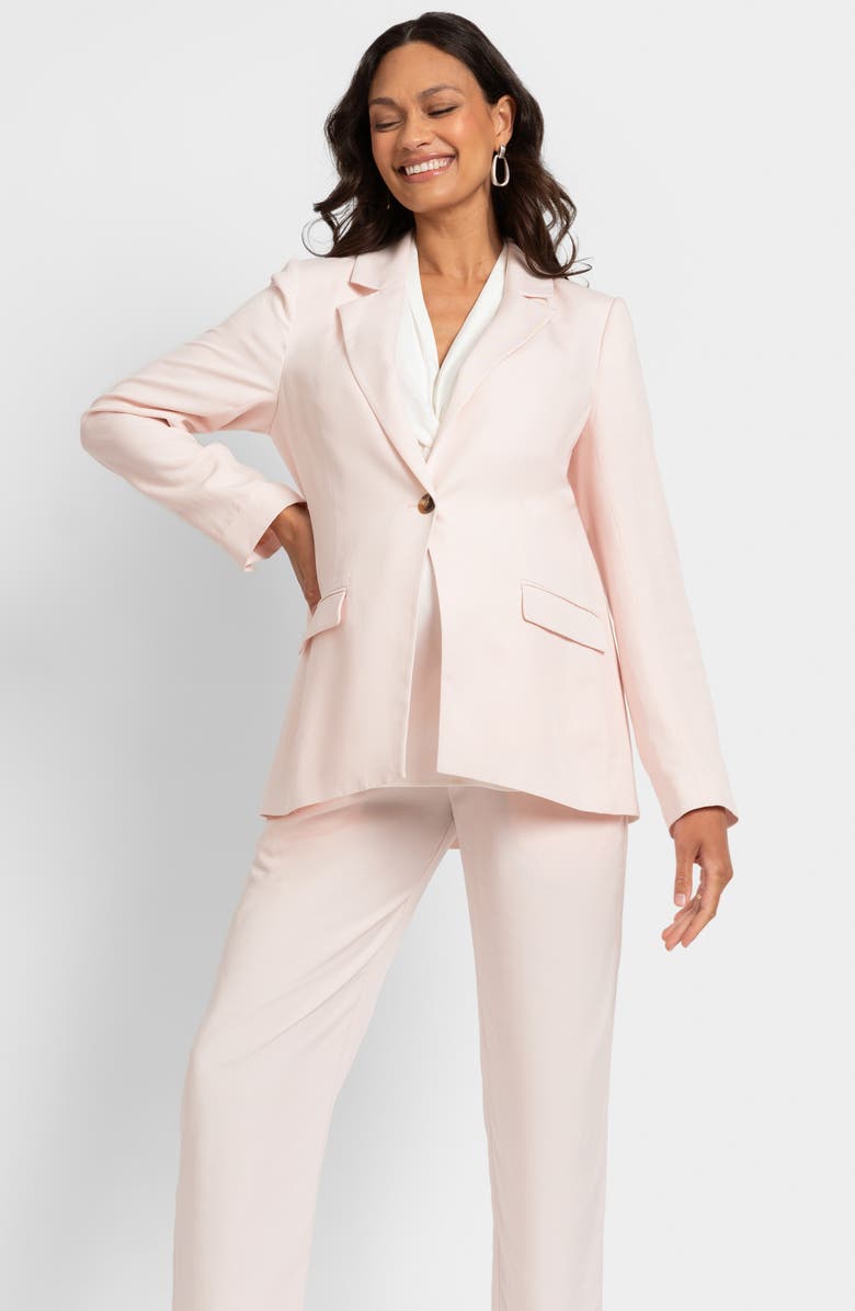 Seraphine Tailored Maternity Blazer, Alternate, color, 