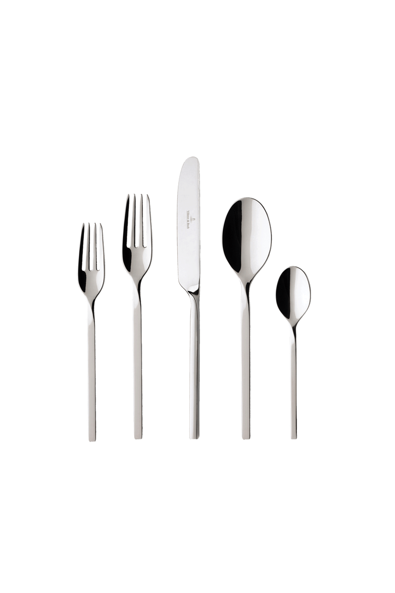NewWave 20 Piece Place Setting Flatw, Main, color, silver/platinum