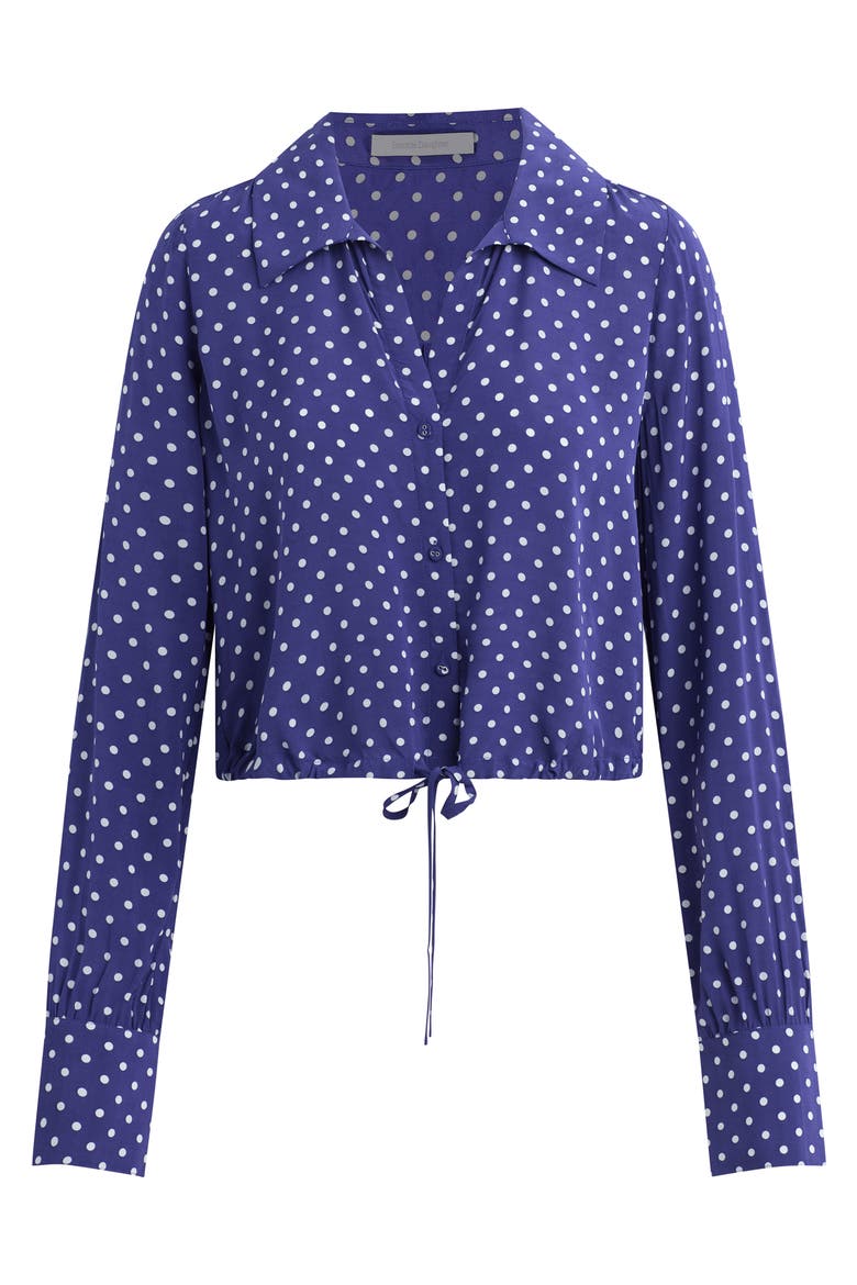 The Parker Polka Dot Long Sleeve Button-Up Shirt, Alternate, color, VENETIAN DITSY DOT
