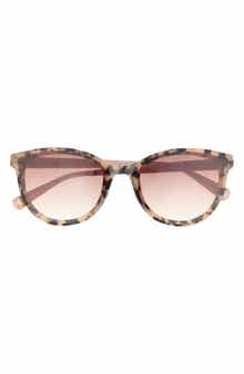 58mm Gradient Round Sunglasses