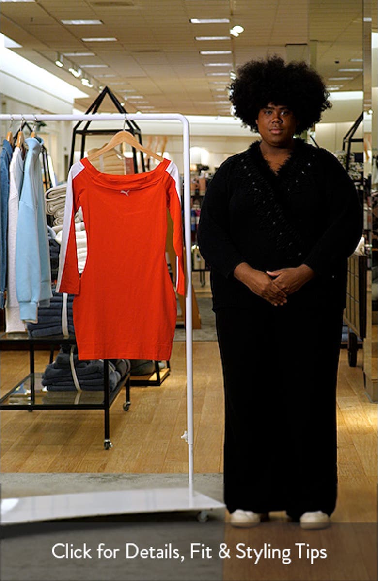 T7 Off the Shoulder Bodycon Dress, sales video thumbnail