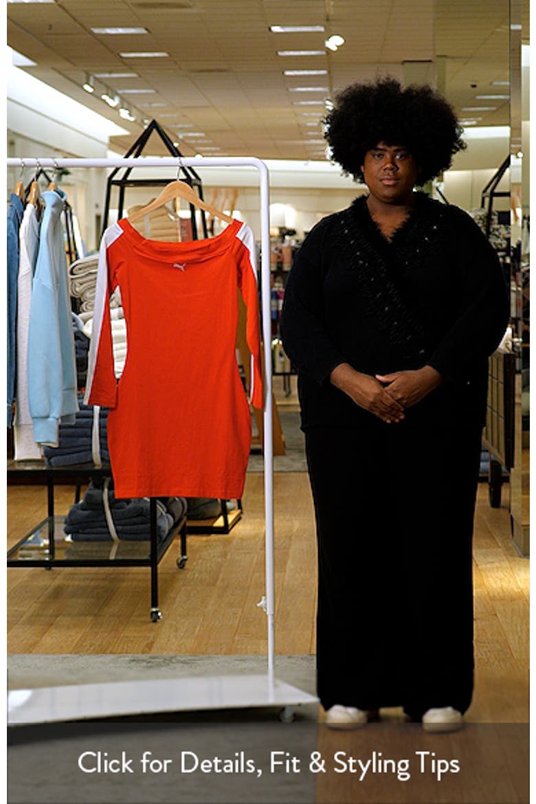 T7 Off the Shoulder Bodycon Dress video