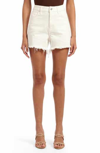Heidi High Waist Relaxed Denim Cutoff Shorts