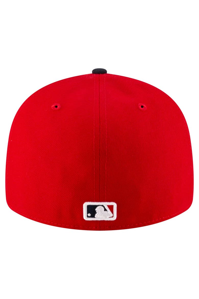 Men's New Era  Red/Black Cleveland Guardians  Authentic Collection On-Field Low Profile 59FIFTY Fitted Hat, Alternate, color, Red
