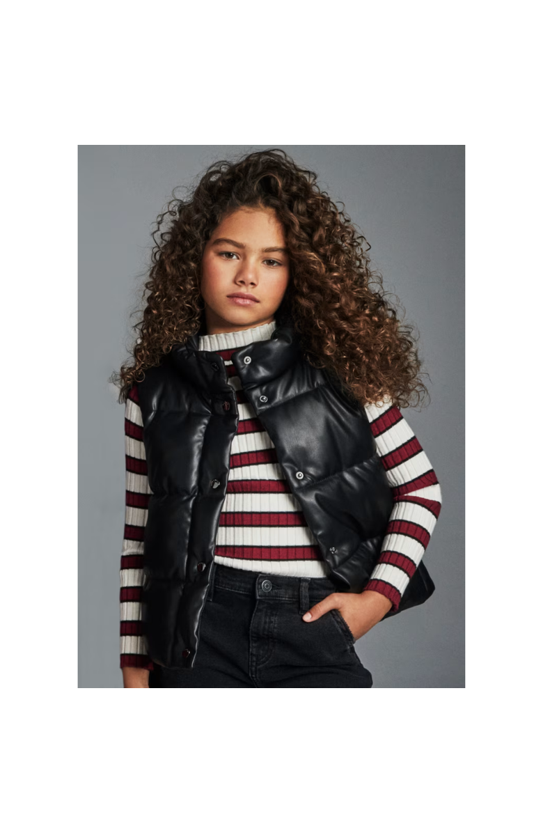 Mayoral Padded Vest, Alternate, color, Black