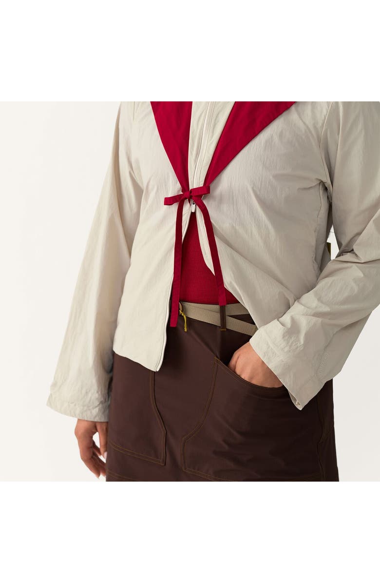 Hikerkind Packable Windbreaker - Women's, Alternate, color, Dolomite/Rowan
