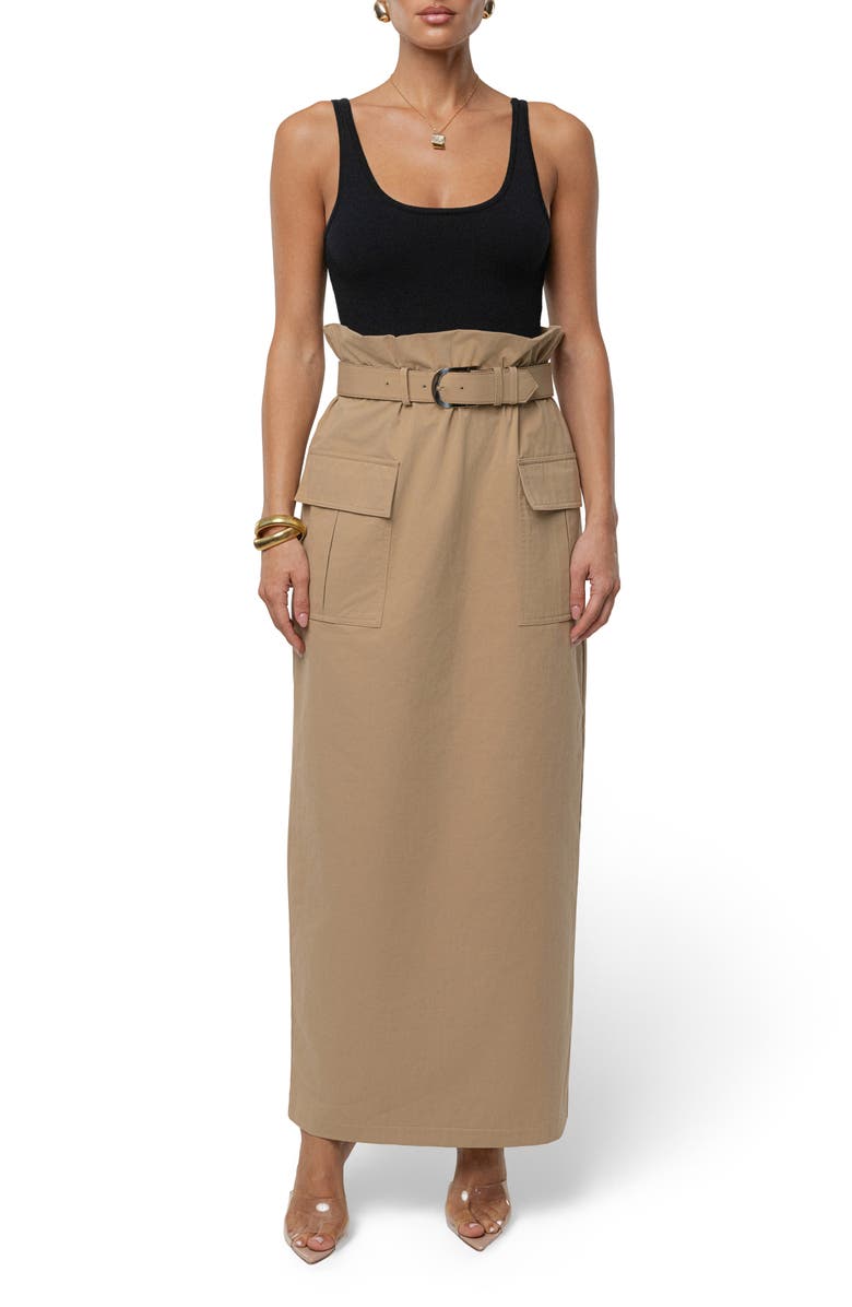 JLUXLABEL Romi Knit Tank Bodysuit, Alternate, color, Black