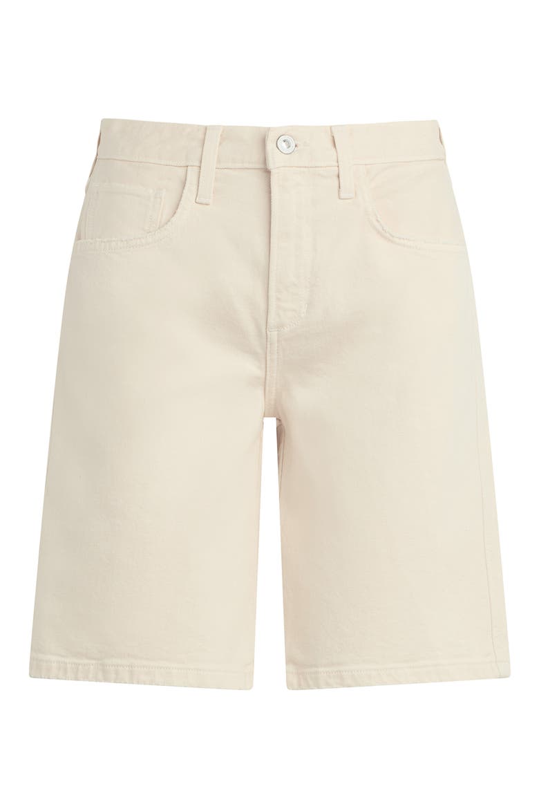 The Tommy Bermuda Denim Shorts, Alternate, color, GARDENIA