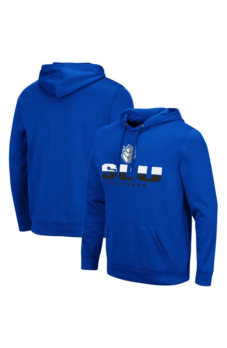 COLOSSEUM Men's Colosseum Blue Saint Louis Billikens Lantern Pullover Hoodie, Main, color, Blue